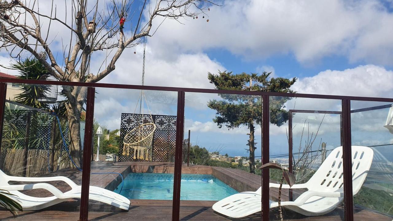 فندق Panoramic View Isfiya المظهر الخارجي الصورة