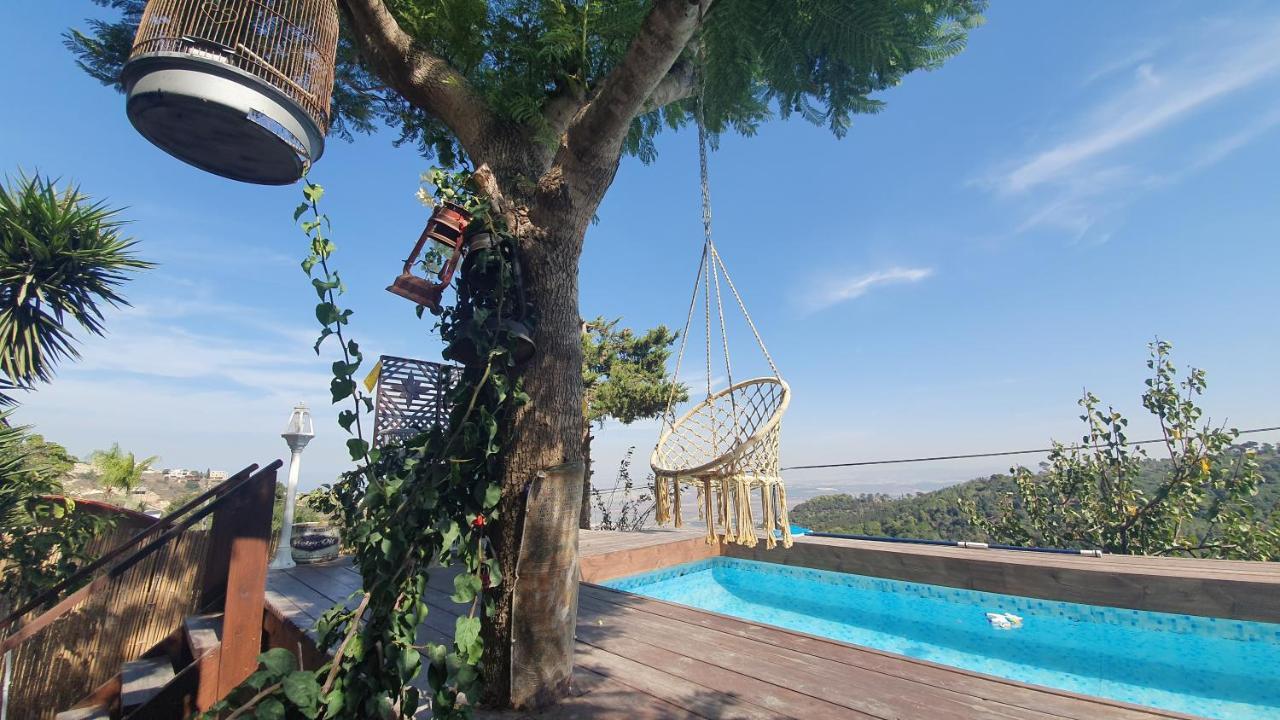 فندق Panoramic View Isfiya المظهر الخارجي الصورة
